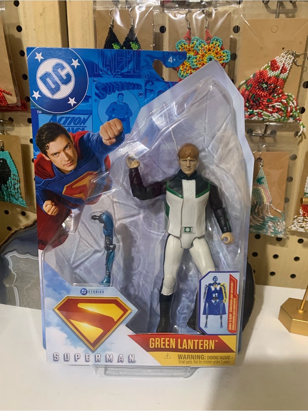 DC Green Lantern Action Figure - White, Green & Black